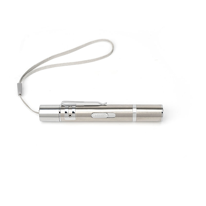 Laser Pointer Cat Toy, Red Dot LED Light Pointer Interactive Toys Indoor Cats Dogs, Long Range 5 Modes Lazer Projection Playpen for Kitten Outdoor Pet Chaser Tease Stick Training Exercise,Usb Recharge