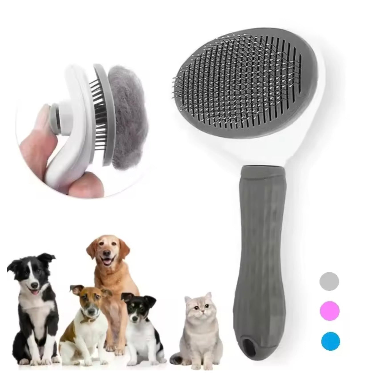Self-Cleaning Pet Brush