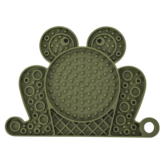 1 Pcslow Feeder Licking Mat for Dogs & Cats-Suction Base Silicone Pet Feeding Mat, Anti-Anxiety Lick Pad with Creative Patterns
