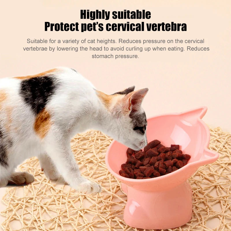 Sweet Cat Bowl – Ergonomischer geneigter Katzennapf 