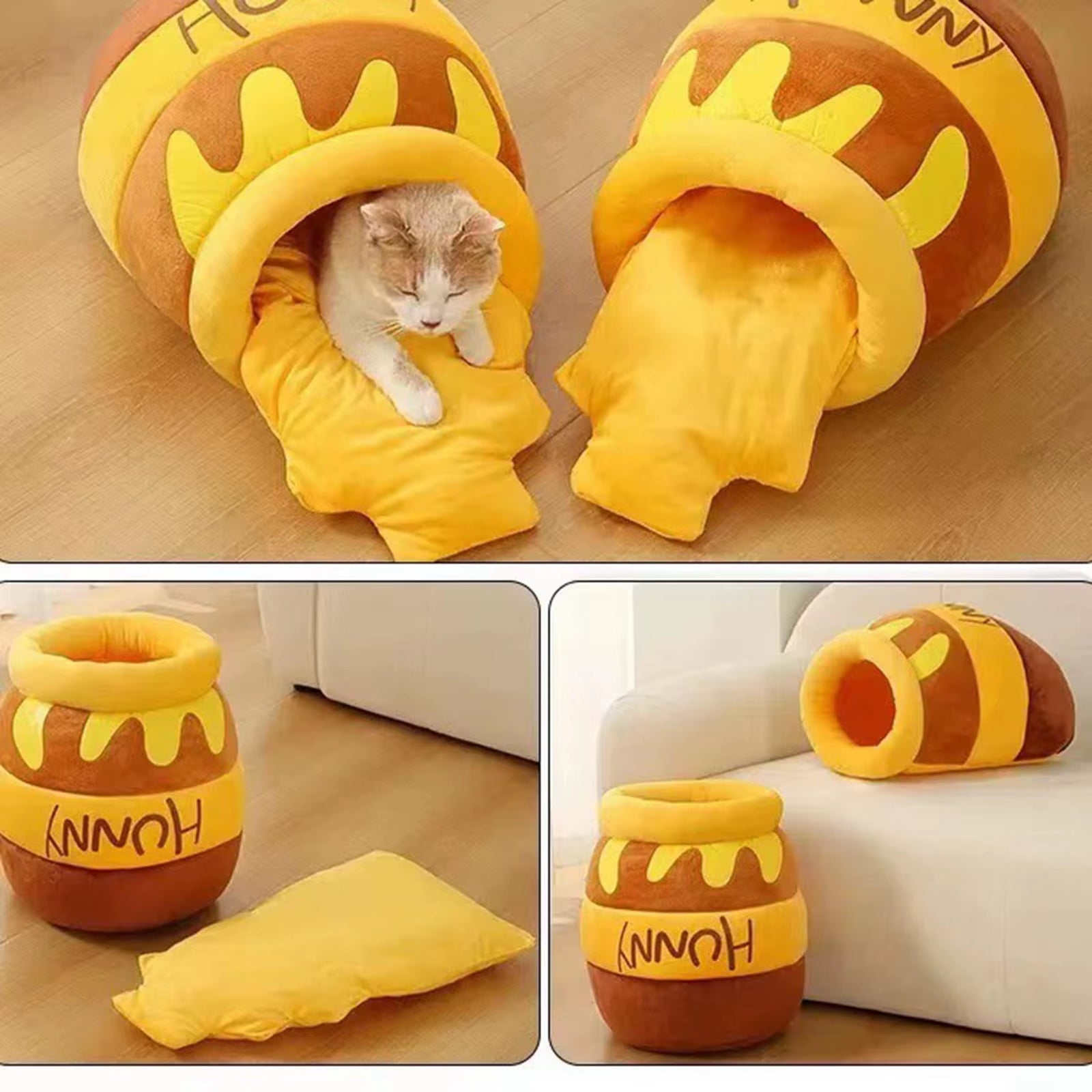 Honey Pot Cave – Cozy Cat Nest