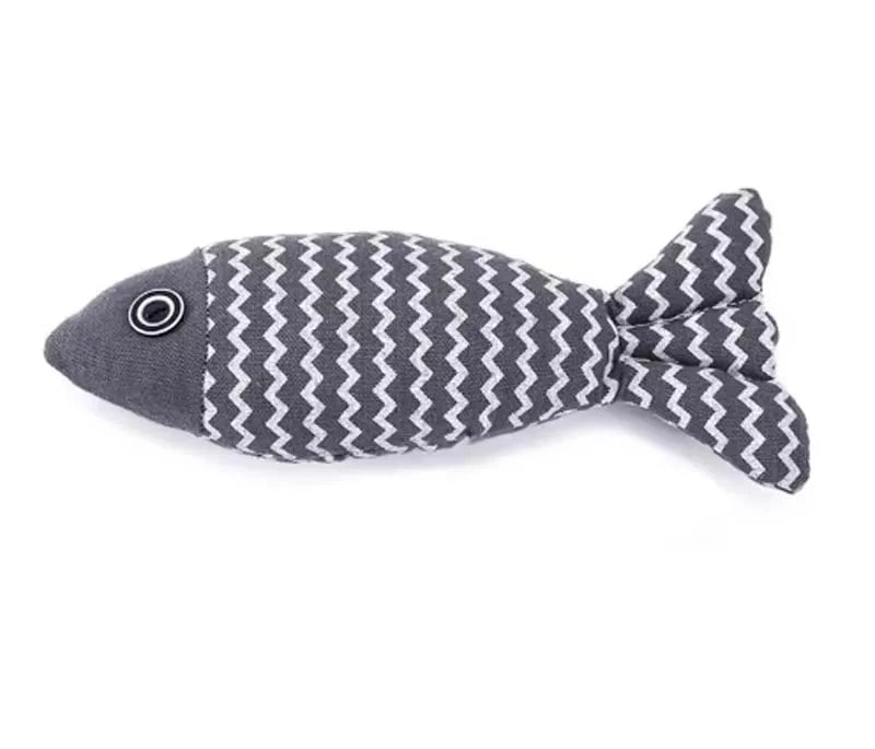 Cat Toys Are Self-Boring, Resistant to Biting Teeth, Clean Cotton Fish Teeth, Interesting Cat Toys, Cat Simulated Fish Toys, Pet