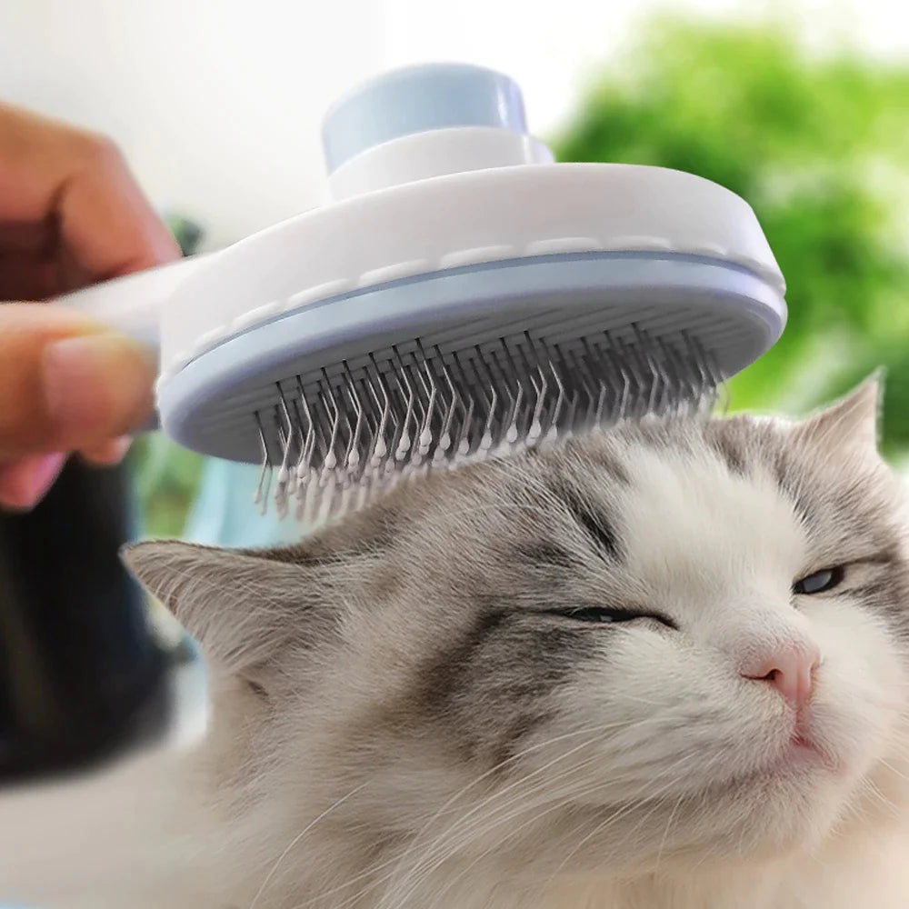 Pet Cat Brush Dog Comb Self Cleaning Slicker Brush for Cat Dog Hair Removes Tangled Pet Hair Massages Comb Cats Accessories