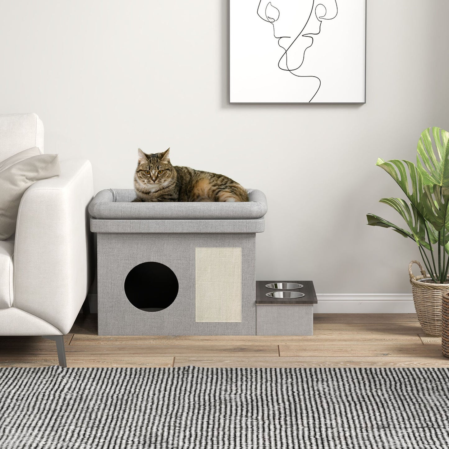 Majestic Paws-A Stylish Sanctuary for Your Feline